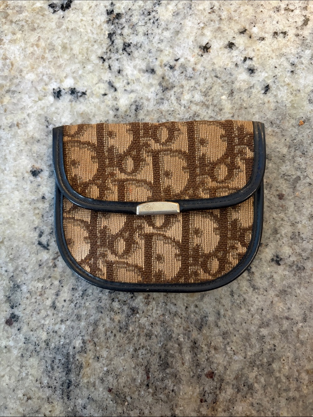 Authentic Vintage Dior Monogram Carry Pouch